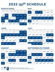 Kansas City Royals Announce 2022 Regular Season Schedule Sunflower 
